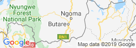 Butare map